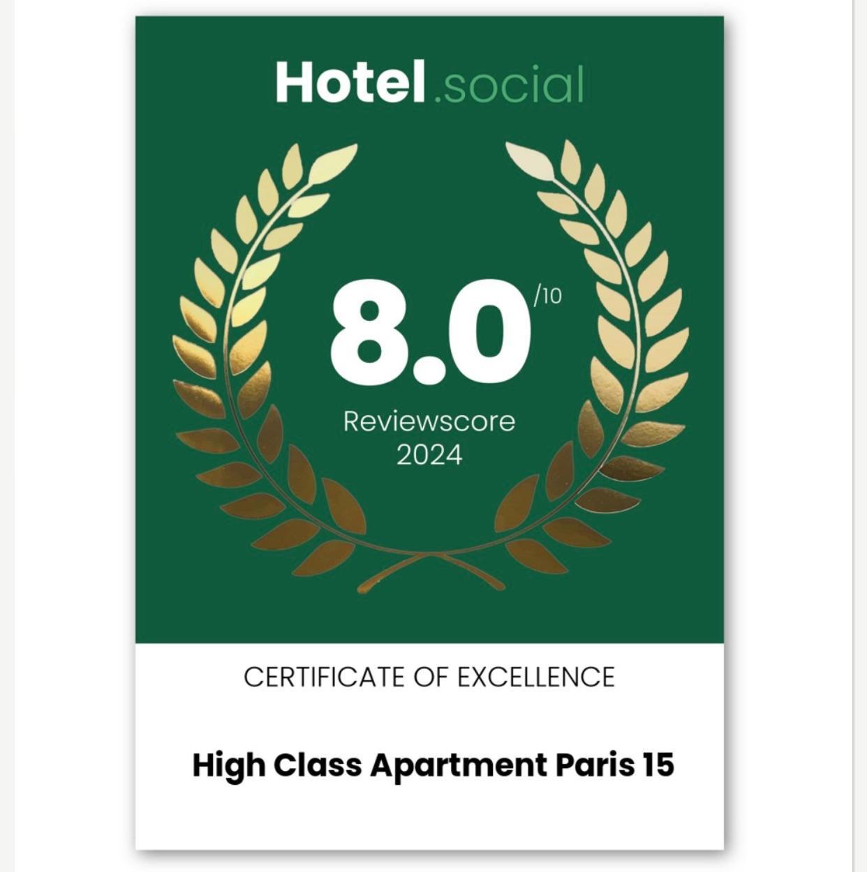 High Class Apartment Paris 15 Esterno foto